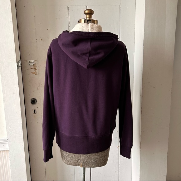 Eddie Bauer Purple Plum Fleece Lined Hooded Jacket - Picture 3 of 13